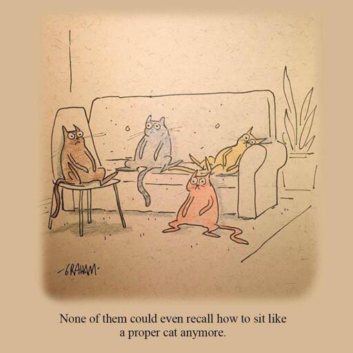 At a loss.  [grickle]
