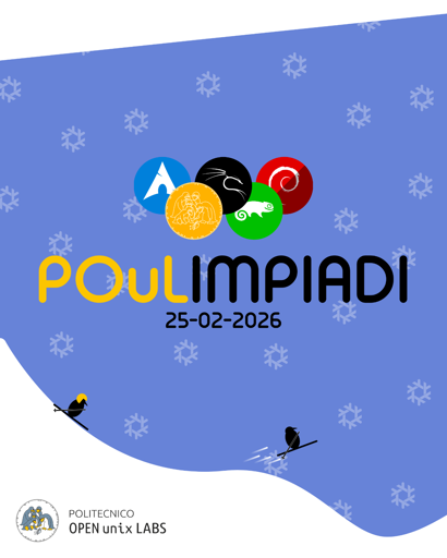 POuLimpiadi
25-02-2026

Politecnico Open unix Labs