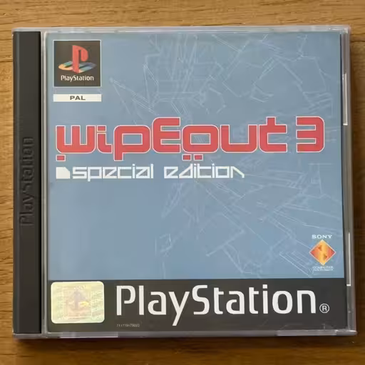 WipEout 3 Special Edition PAL box WipEout 3 Special Edition PAL box