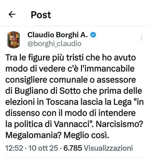 Claudio Borghi - Lega 