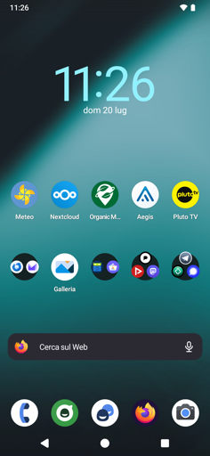 Home Lineage os con diverse app