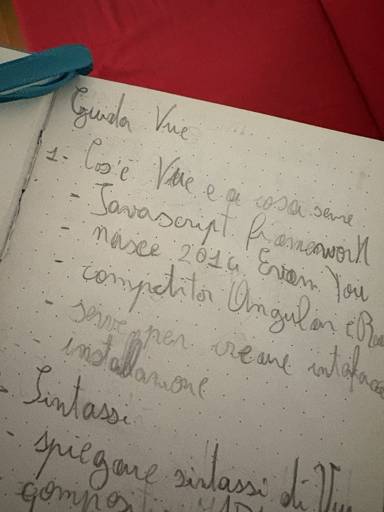 Appunti per la nuova serie video “Guida a Vue.js”